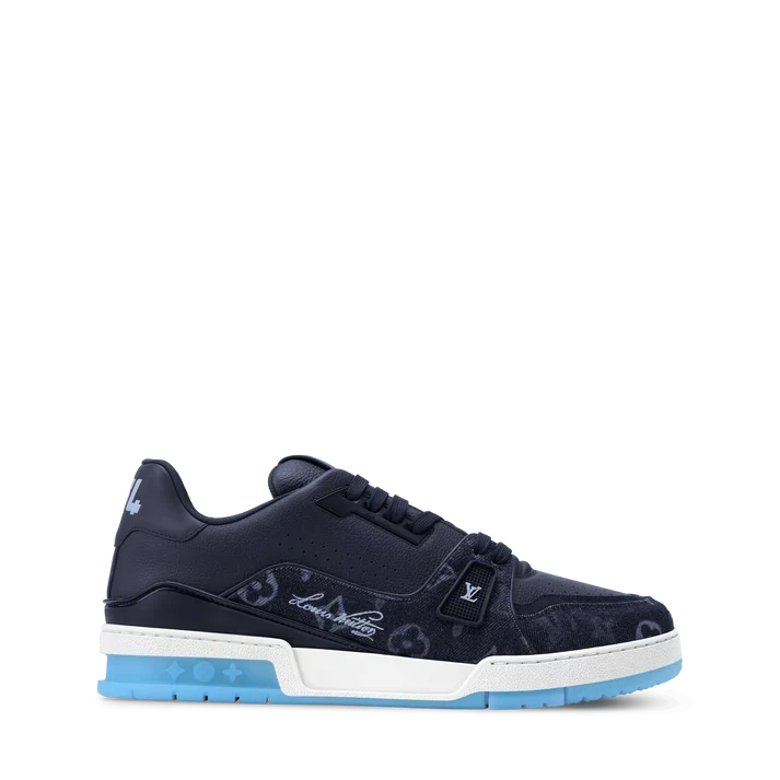 LV Trainer Sneaker Indigo Blue