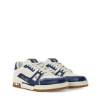 LV Trainer Sneaker – Blue/White