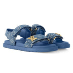 LV Sunset Sandals ‘Blue Denim'
