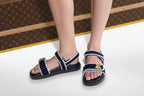 LV Sunset Comfort Sandals ‘Blue/White'