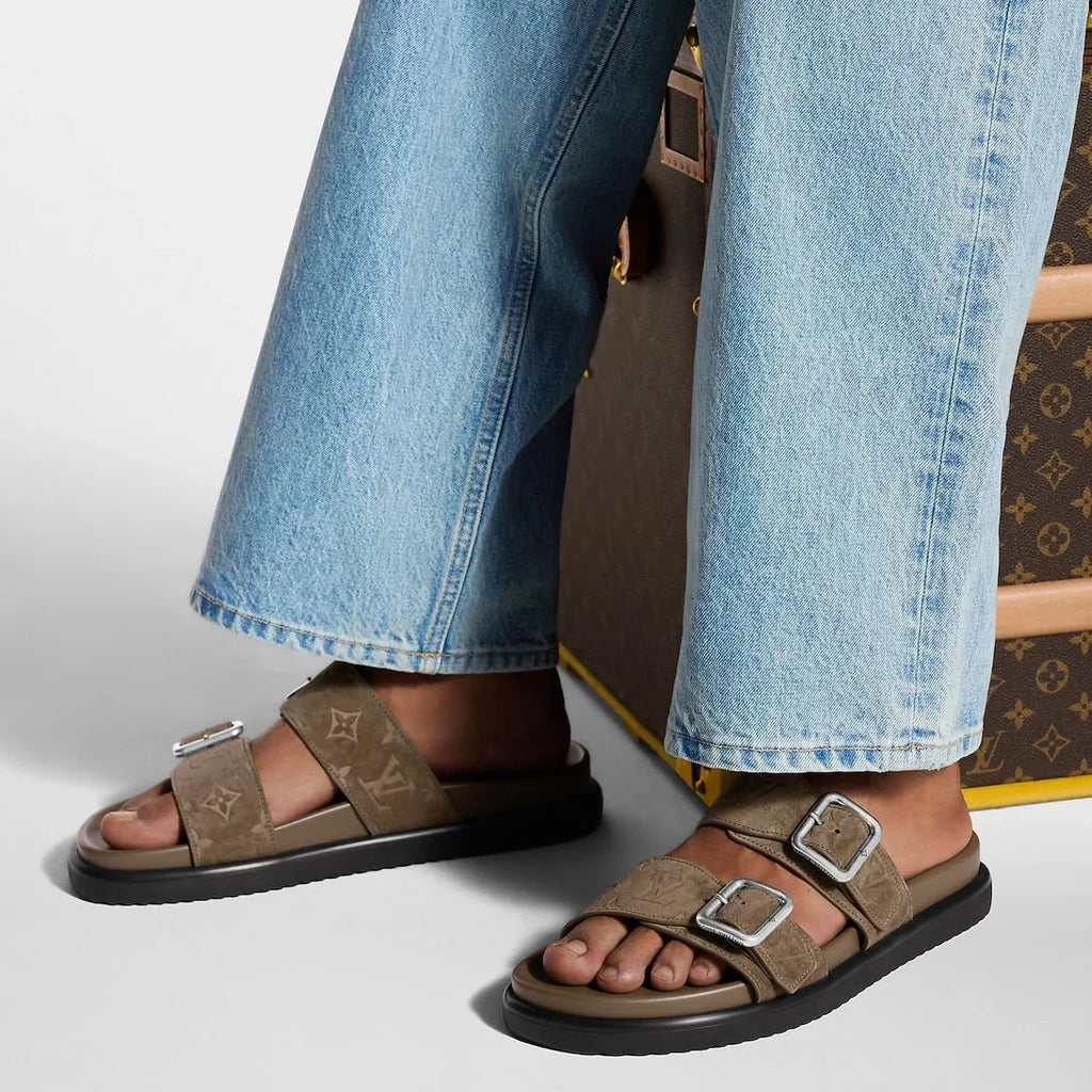 LV Sandals Venice Mule 'Khaki Green'