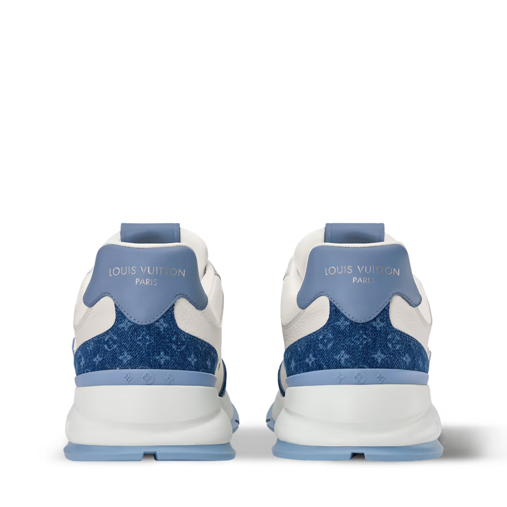 LV Classic Sneaker White/Blue Monogram