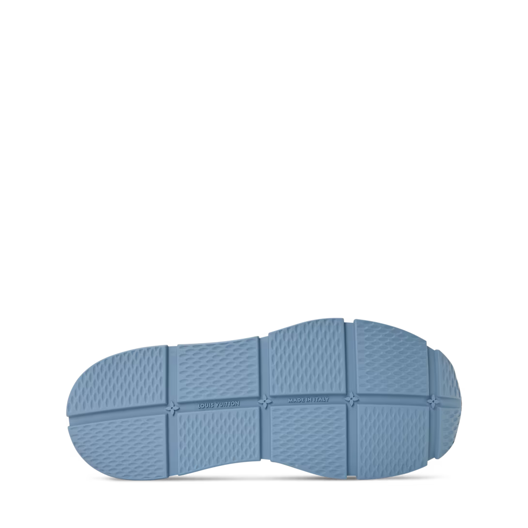 LV Classic Sneaker White/Blue Monogram