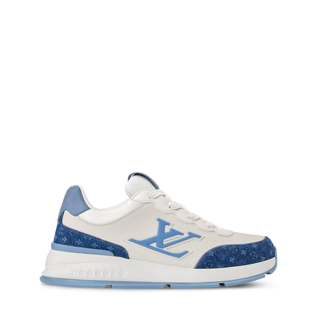LV Classic Sneaker White/Blue Monogram