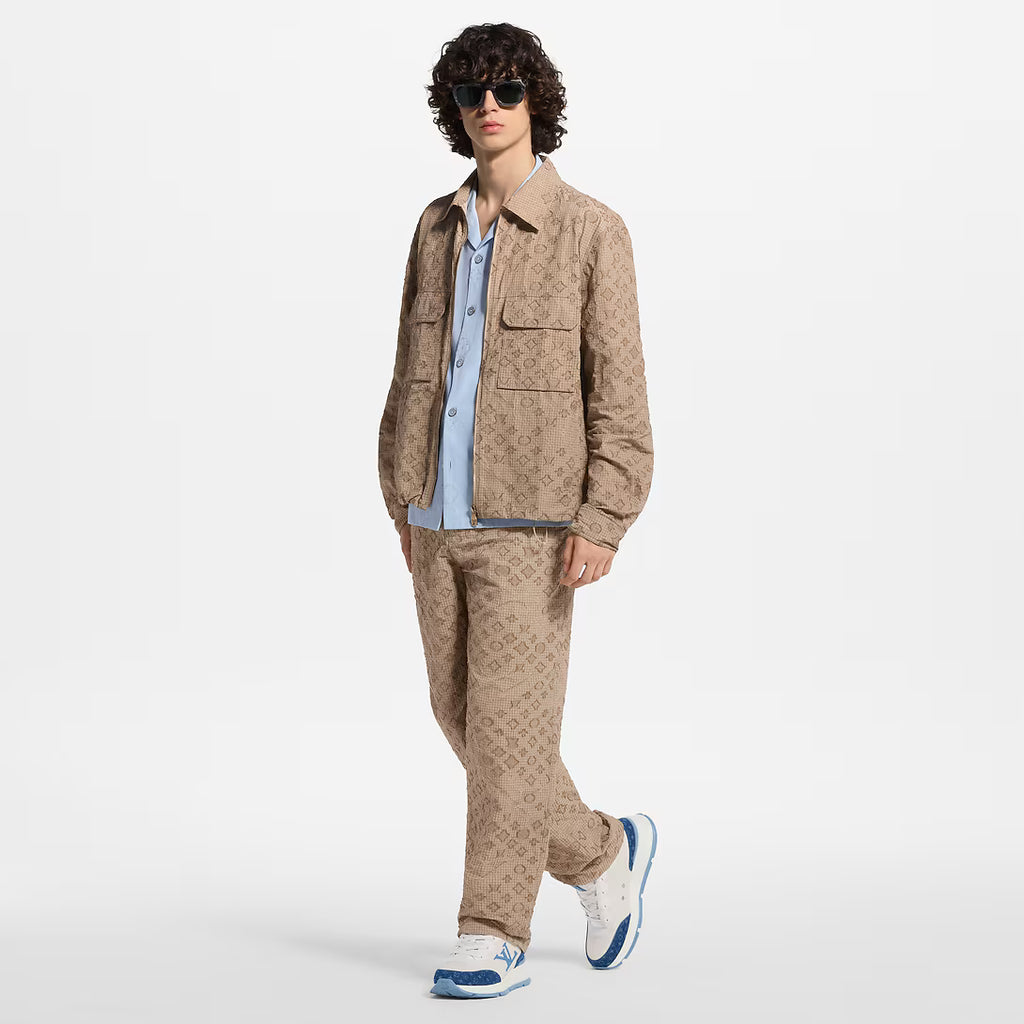 LV Classic Sneaker White/Blue Monogram