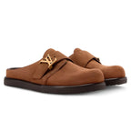 LV Sandals Easy Mule Cognac Brown