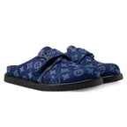 LV Sandals Easy Mule Blue