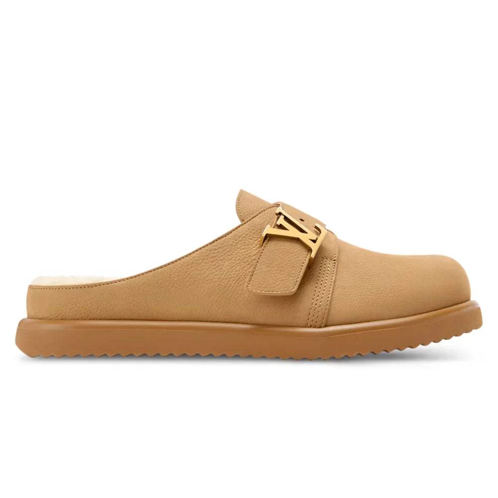 LV Sandals Easy Mule Beige