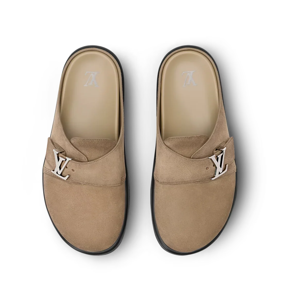 LV Sandals Easy Mule Beige