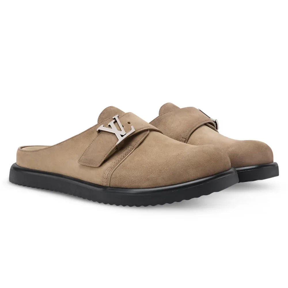 LV Sandals Easy Mule Beige