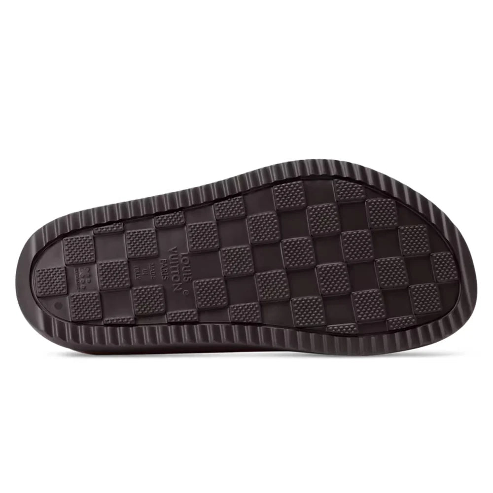 LV Sandals Easy Mule Brown