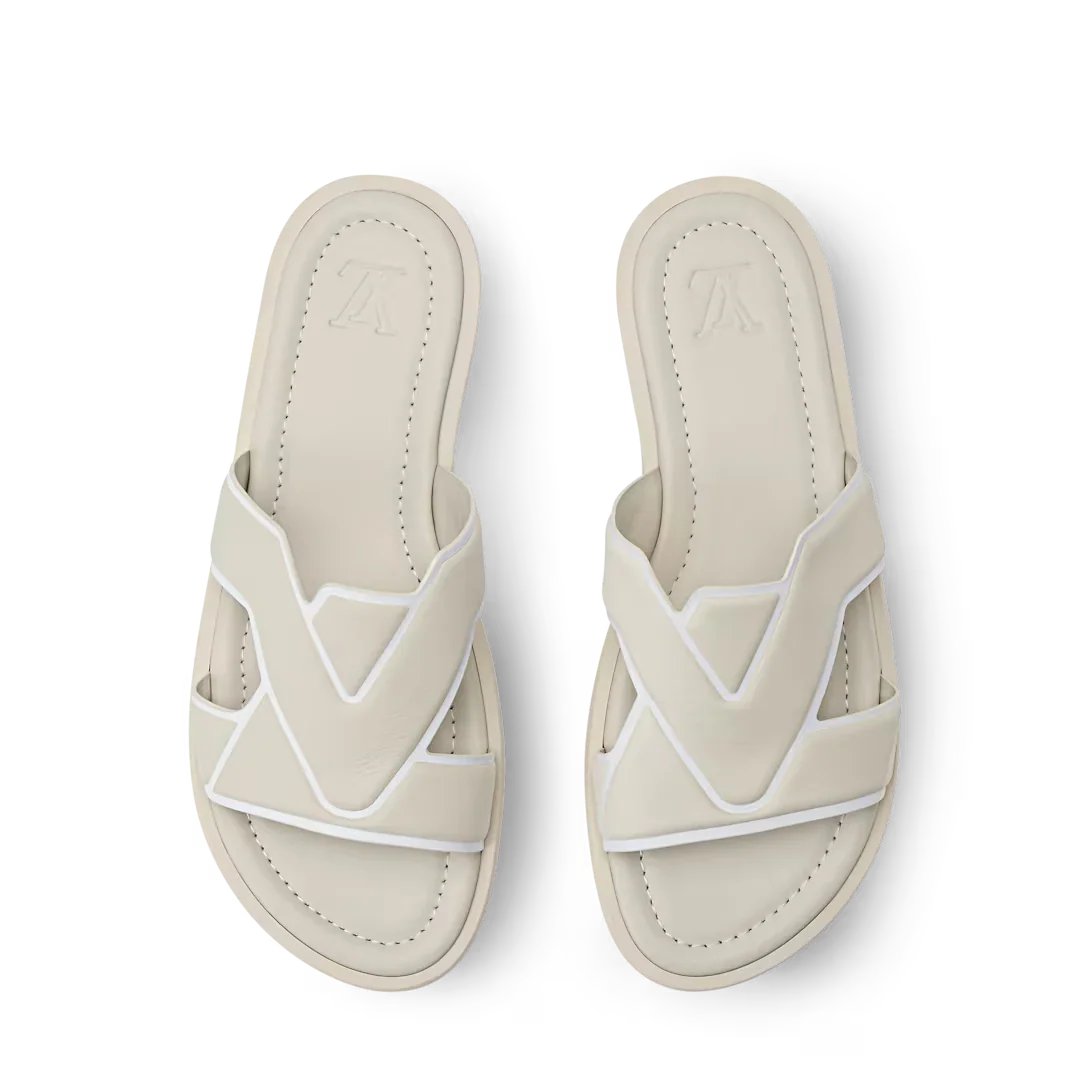 LV Sandals Oasis Mule Beige