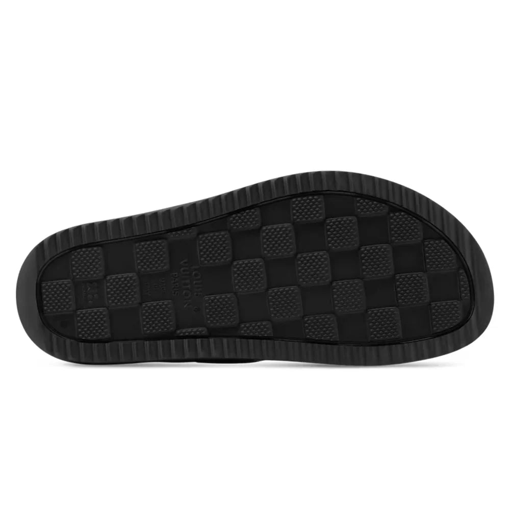 LV Sandals Oasis Mule Khaki Green