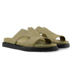 LV Sandals Oasis Mule Khaki Green