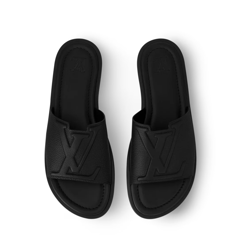 LV Sandals Portofino Mule Black