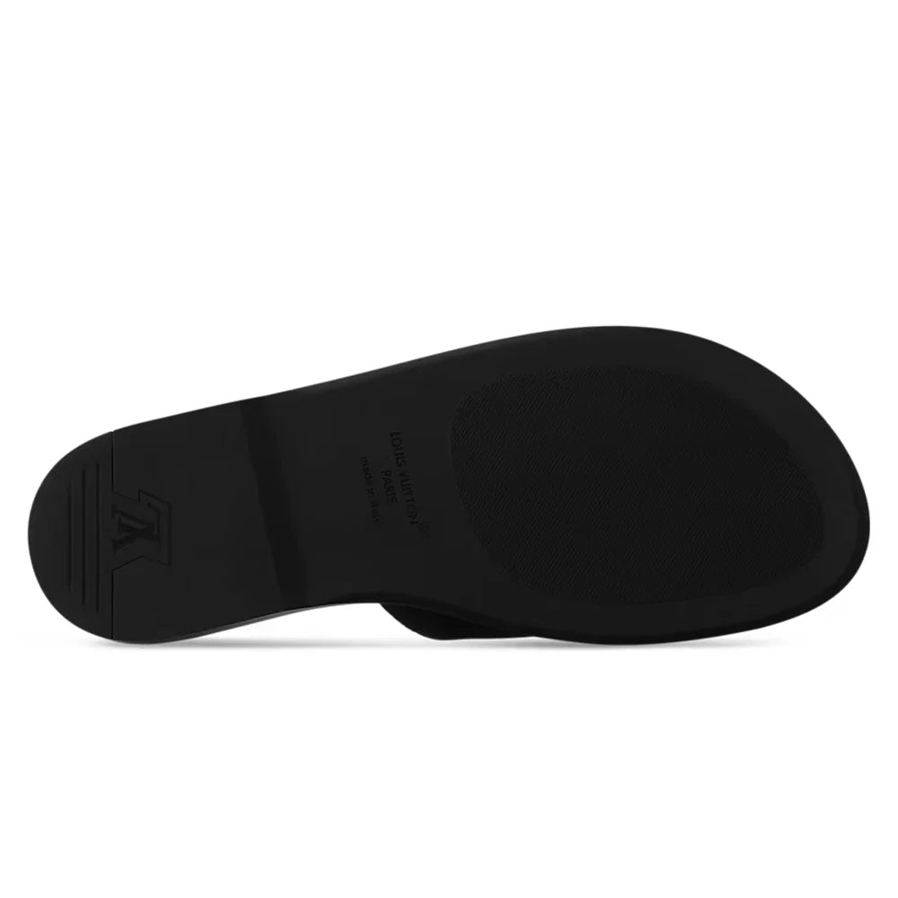 LV Sandals Portofino Mule Black