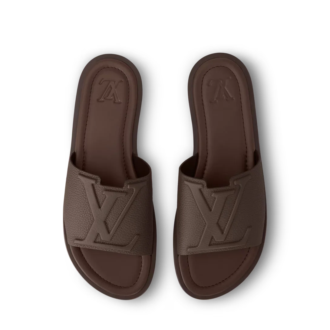 LV Sandals Portofino Mule Brown