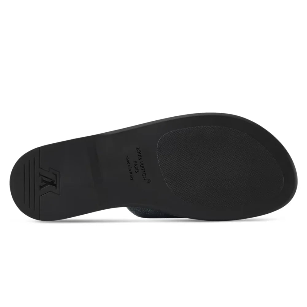 LV Sandals Portofino Mule Black