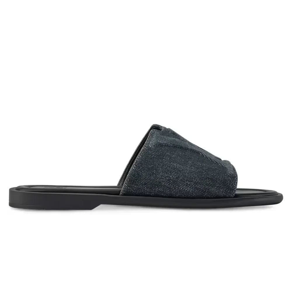 LV Sandals Portofino Mule Black