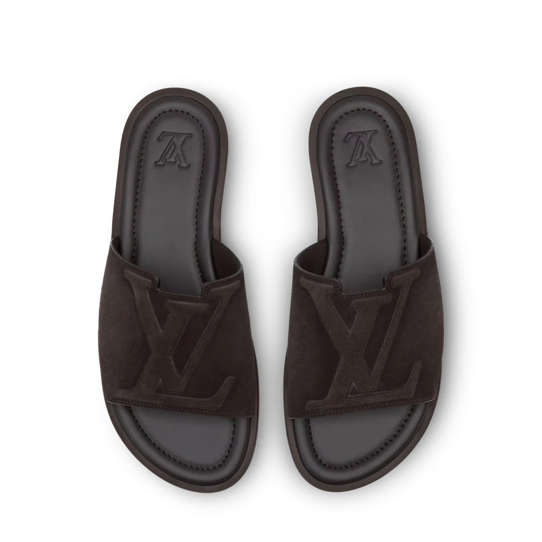 LV Sandals Portofino Mule Brown