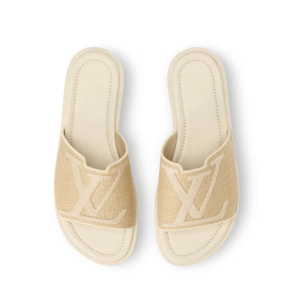 LV Sandals Portofino Mule Beige