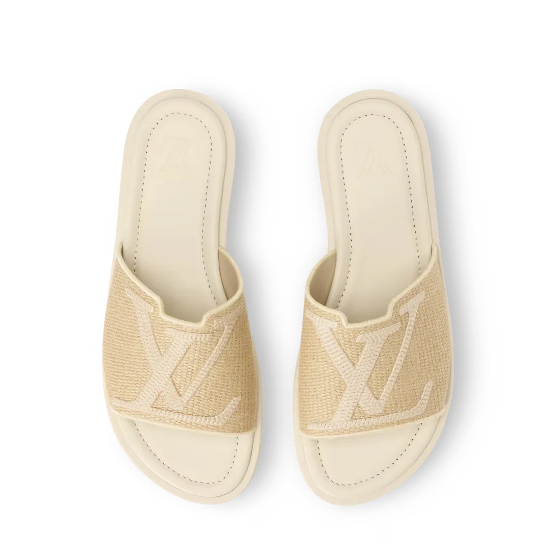 LV Sandals Portofino Mule Beige