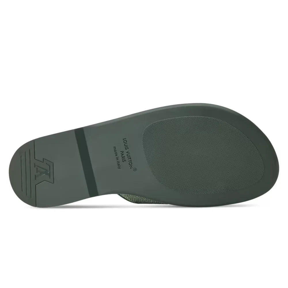 LV Sandals Portofino Mule Green