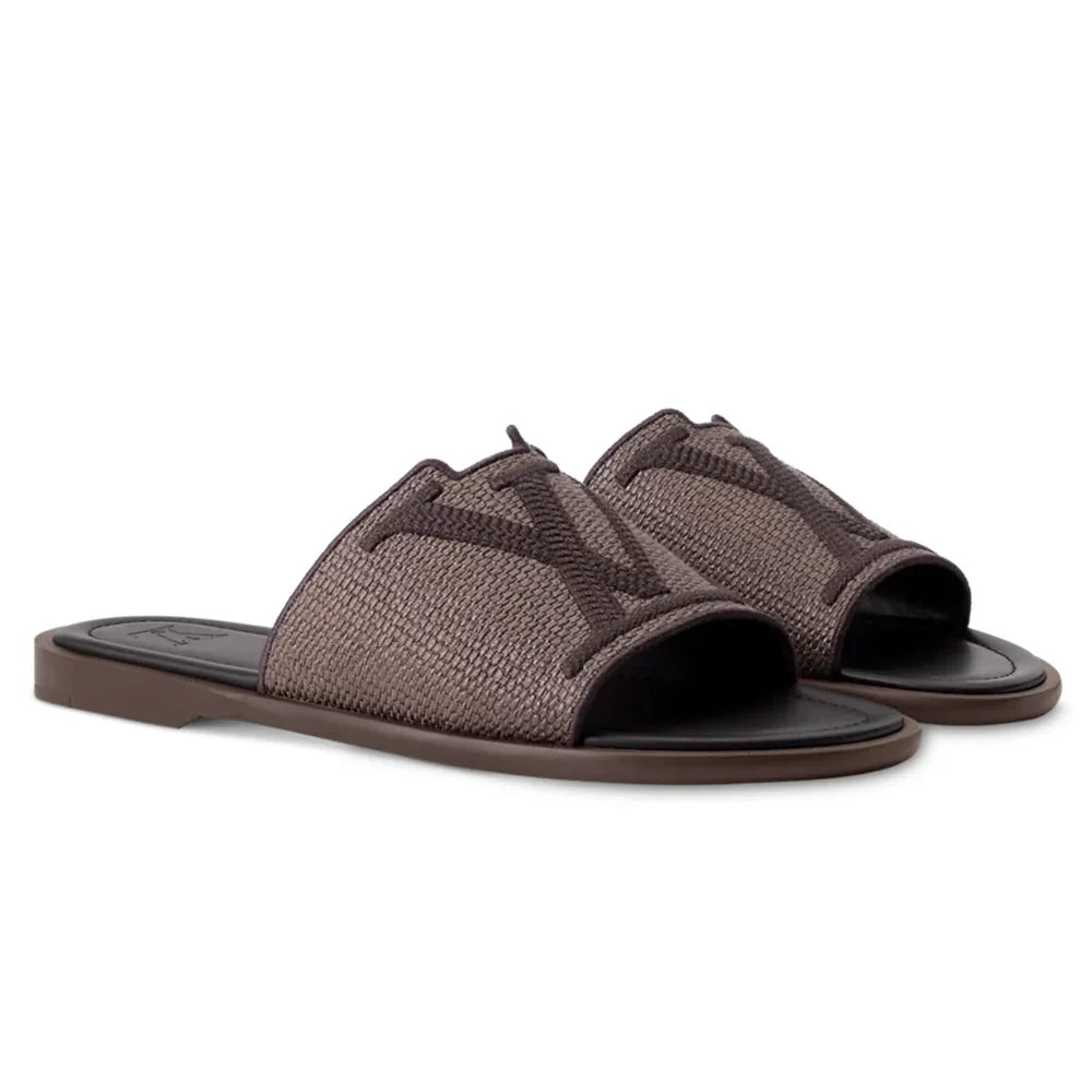 LV Sandals Portofino Mule Brown