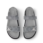 LV Sunset Flat Comfort Sandals ‘Gray’