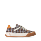 LV Tilted Sneaker Brown Checkered