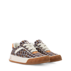LV Tilted Sneaker Brown Checkered