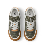 LV Tilted Sneaker Khaki Green Monogram Surplus