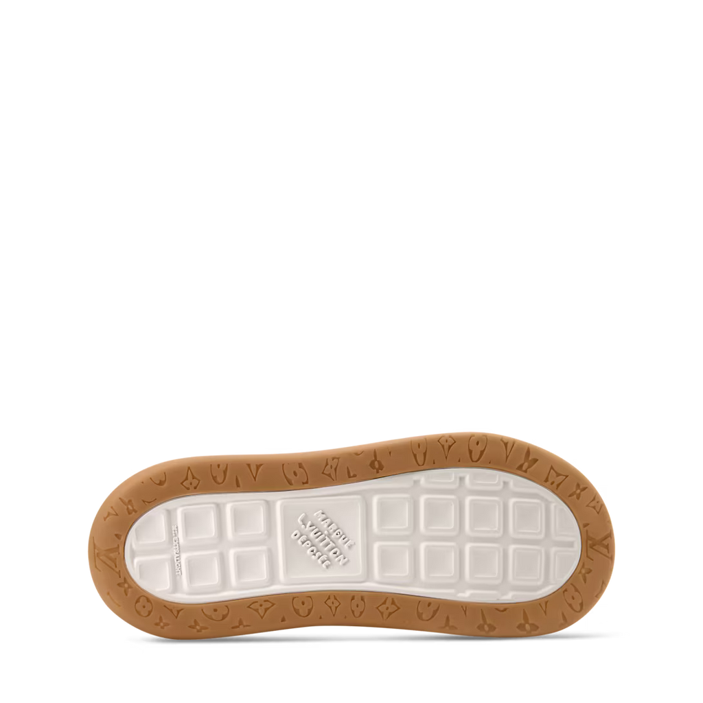 LV Tilted Sneaker Green Suede