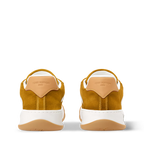 LV Tilted Sneaker Mustard Yellow Suede
