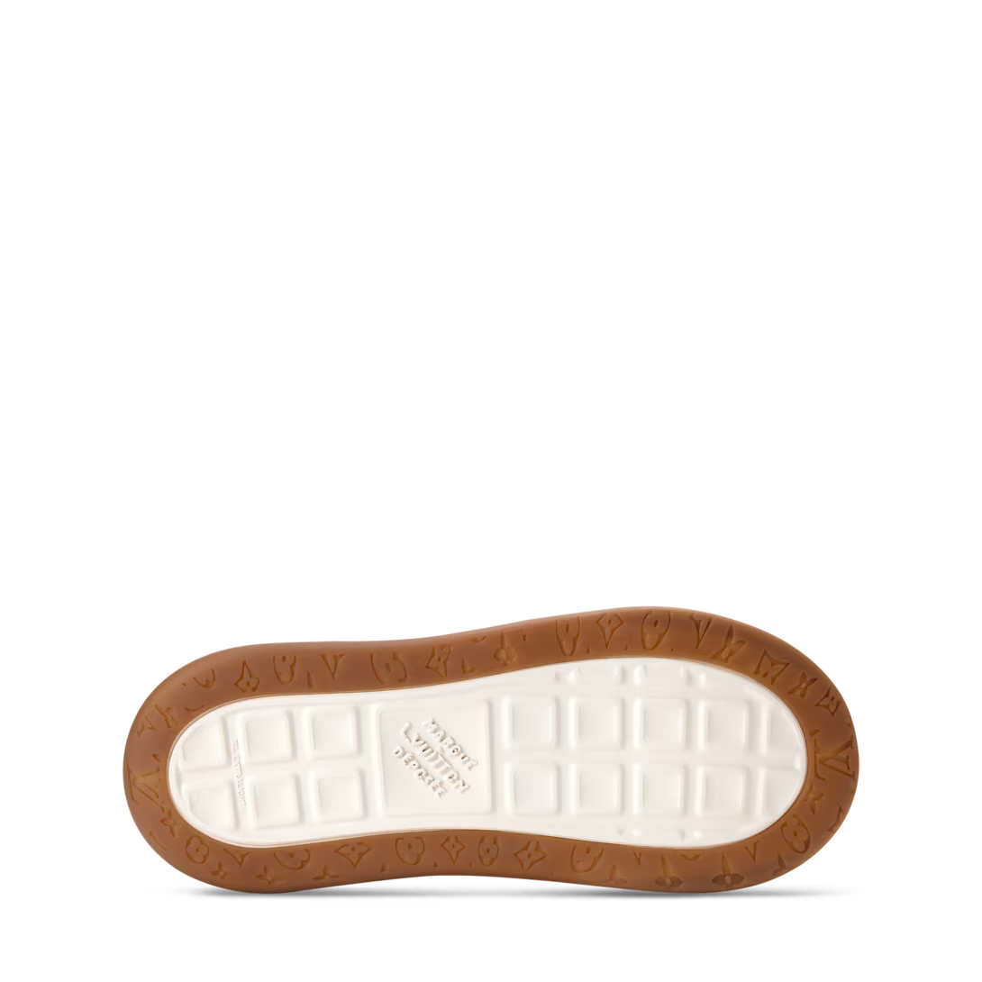 LV Tilted Sneaker Beige Tartan