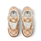 LV Tilted Sneaker Beige Raffia