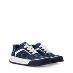 LV Tilted Sneaker Blue Monogram