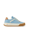 LV Tilted Sneaker Light Blue Suede