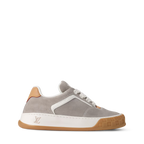 LV Tilted Sneaker Taupe Suede