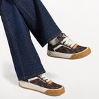 LV Tilted Sneaker Brown Monogram