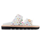 LV Sandals Pool Pillow Flat Comfort Mule x TM White