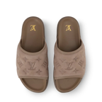LV Sandals Miami Mule Taupe Brown