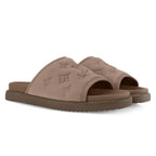 LV Sandals Miami Mule Taupe Brown