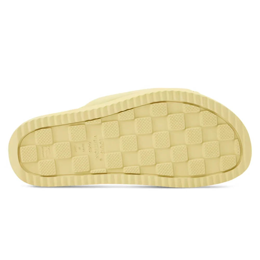 LV Sandals Miami Mule Yellow