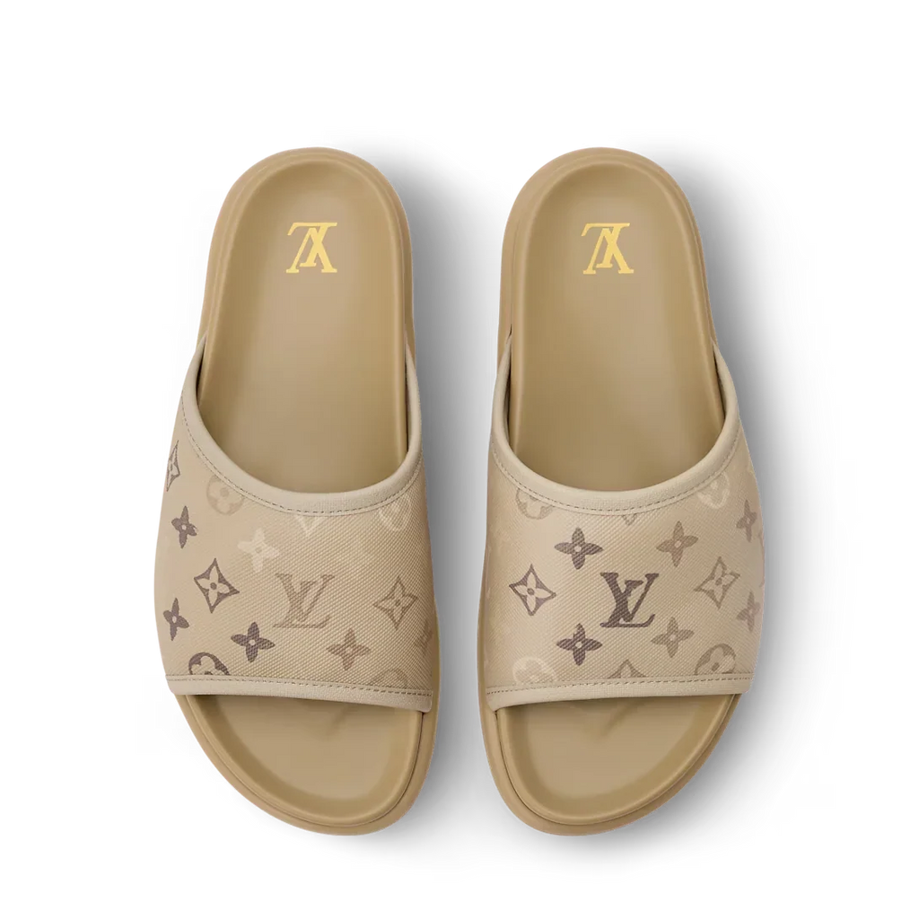 LV Sandals Miami Mule Beige