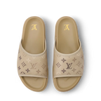 LV Sandals Miami Mule Beige
