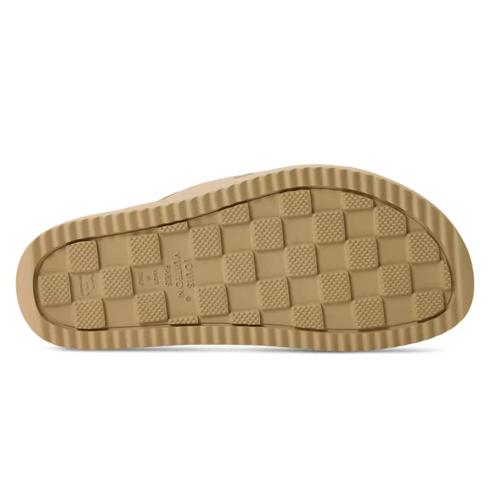 LV Sandals Miami Mule Beige