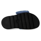 LV Sandals Pool Pillow Flat Comfort Mule Blue Denim