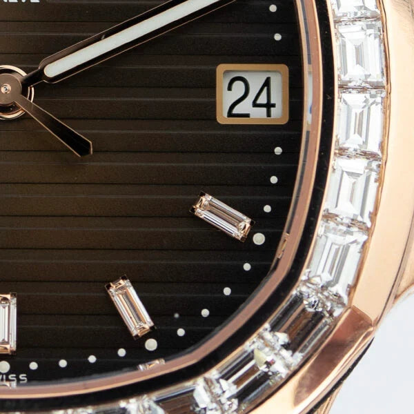 Nautilus Rose Gold Diamond Bezel 5723/1R-010