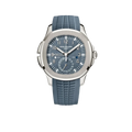 Aquanaut 41mm 5164G-001 Travel Time White Gold Blue Dial